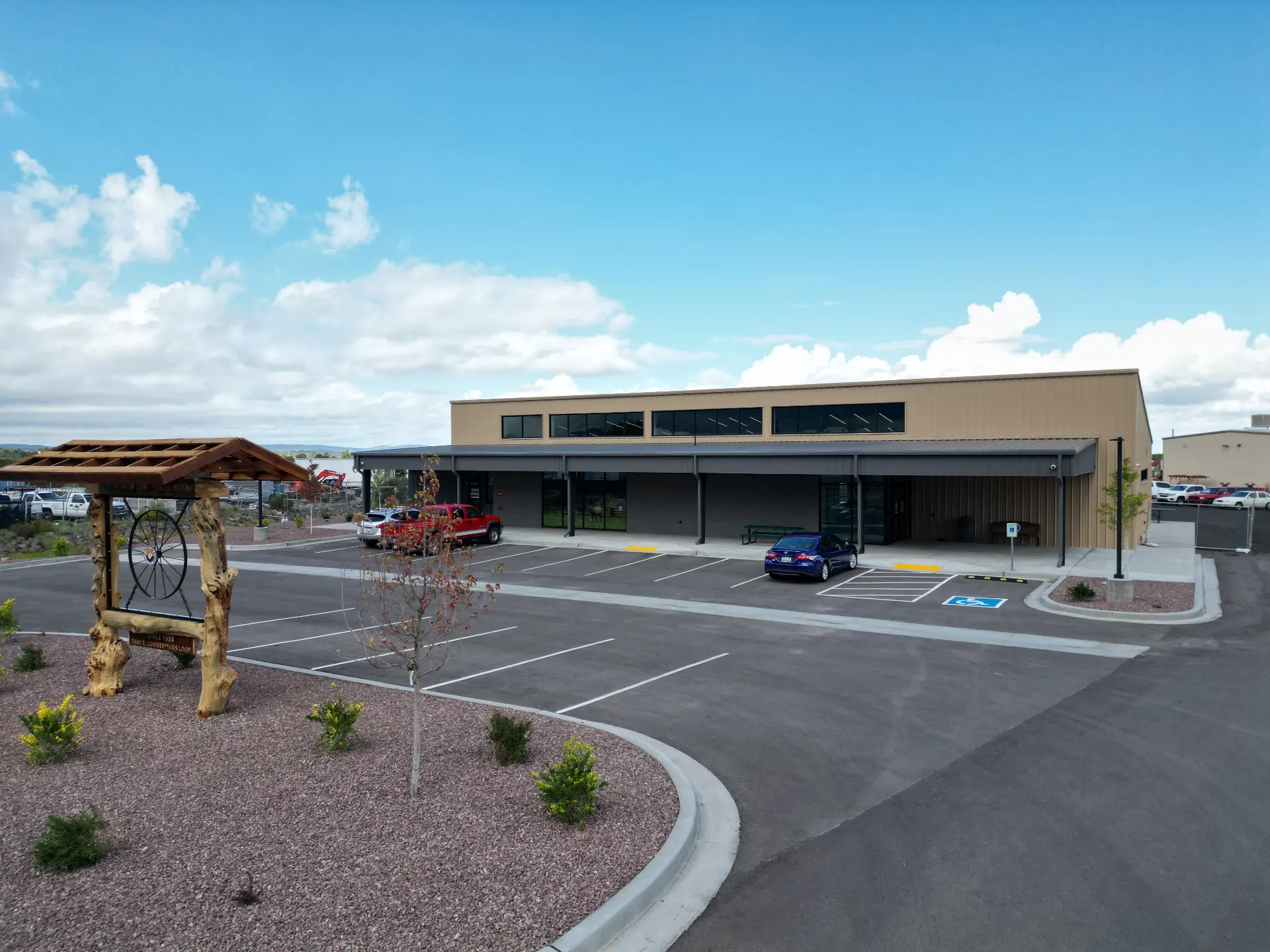 Commercial construction by LD & B in Show Low, Arizona